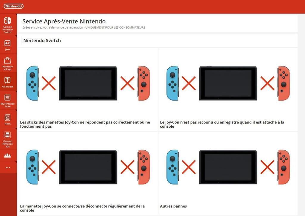 Tournevis en Y de réparation pour Nintendo Switch Joy-Con Droite Gauche