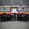 photo  les pompiers sont partis tôt ce vendredi matin. 