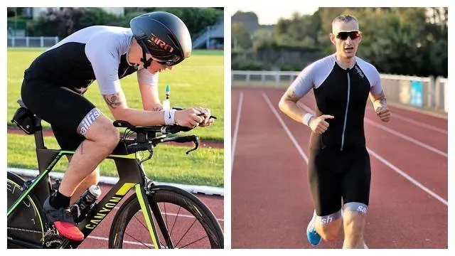 photo thibaud bataille devra parcourir 180 kilomètres à vélo et 3,8 à pied, dimanche 22 août à vichy.  ©  dr