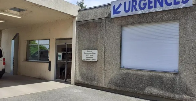 photo  les urgences de l’hôpital de la ferté-bernard (sarthe) fermeront dans la nuit du mercredi 4 au jeudi 5 août 2021.  &copy;  archives ouest-france 