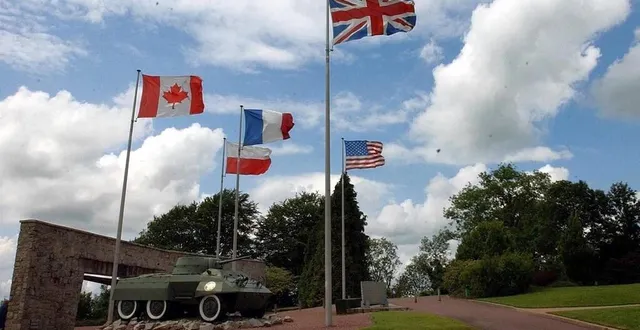 photo  le mémorial de montormel propose de comprendre ce qu’il s’est passé le 19 août 1944 lors de la bataille de normandie.  &copy;  philippe renault, ouest-france 