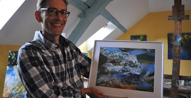 photo  stéphane le lay, artiste peintre, a réalisé près de 3 000 clichés pour n’en retenir qu’une soixantaine. des clichés exceptionnels de la… vègre !  &copy;  le maine libre 