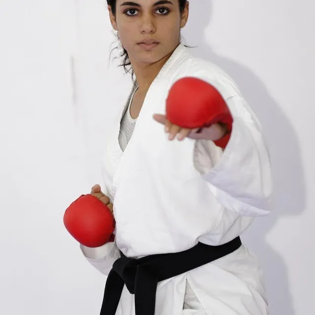 photo leïla heurtault en 2011.  ©  dominique breugnot