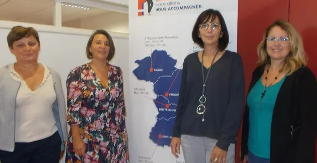 photo  l’espace france-services regroupe le pôle emploi formation et le cybercentre.  &copy;  le maine libre 