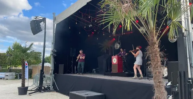 photo  la scène d’alençon plage accueillera deux concerts samedi 7 août 2021.  &copy;  ouest france 