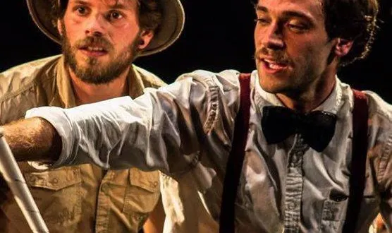 photo  le professeur piafart et paul raoul.  &copy;  thomas rouvière 