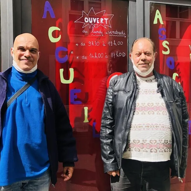 photo jean-luc (à gauche) et andré sont des visages bien connus des bénévoles.  ©  le maine libre