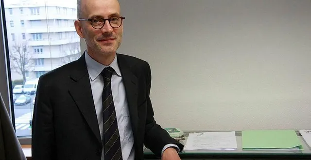 photo  mathias bouvier, en 2016, alors directeur académique des services de l’éducation nationale du calvados.  &copy;  archives ouest-france / sébastien breteau 