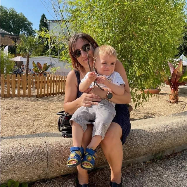 photo laure est venue accompagnée de son fils timaël.  ©  ouest france