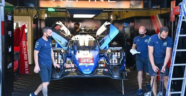 photo  alpine mise sur la fiabilité pour espérer s'imposer au mans, cette année.  &copy;  daniel fouray / ouest-france 