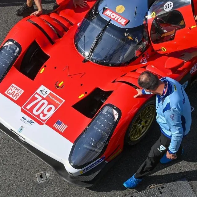 photo glickenhaus participe pour la première fois au mans, en hypercar.  ©  daniel fouray / ouest-france