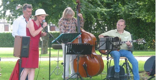 photo  le groupe swing orne jazz a animé l’après-midi.  &copy;  ouest-france 