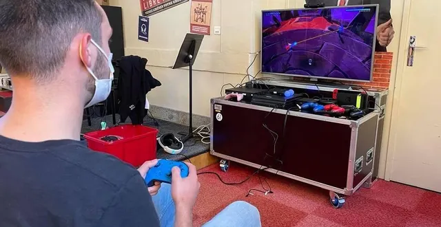 photo  j’ai testé l’après-midi jeux vidéo à la médiathèque de flers.  &copy;  ouest-france 