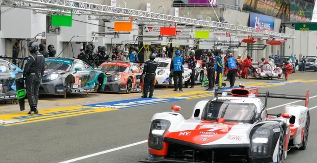 photo  revivez la séance d’essais libres 1 aux 24 heures du mans.  &copy;  daniel fouray / ouest-france 