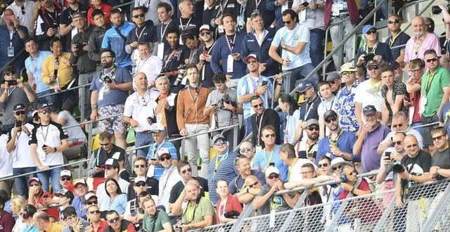 photo  les tribunes du circuit bugatti seront moins remplies cette année, la jauge de spectateurs ayant été fixées à 50 000 personnes en raison du contexte sanitaire.  &copy;  archives le maine libre hervé petitbon 