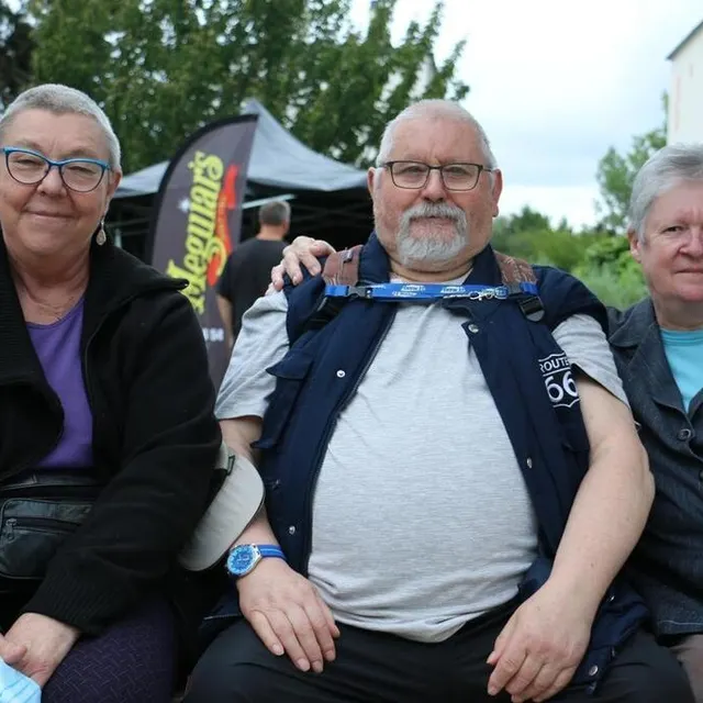 photo christine, francis et arlette, habitués d’arnage dans la course, se sont « régalés » cette année.  ©  ouest-france