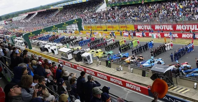 photo  une voiture ne prendra pas le départ des 24 heures du mans 2021.  &copy;  archives le maine libre 