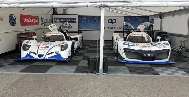 photo  la h24 et la lmp2h, les prototypes hydrogène du futur aux 24 heures du mans.  &copy;  ouest-france 