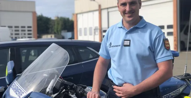 photo  le capitaine fournier commande l’escadron départemental de sécurité routière de l’orne, depuis le 1e
                  r août 2021.  &copy;  ouest-france 