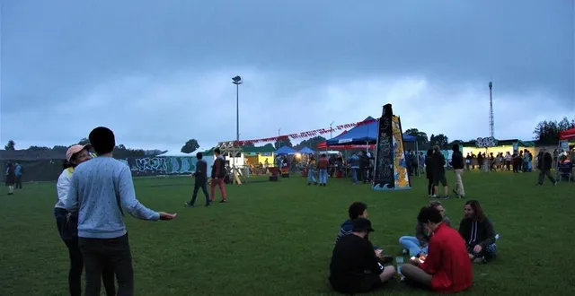 photo  le festival de la revoyure s’est déroulé sur le stade gaston-meilon, à la ferté-macé.  &copy;  ouest-france 