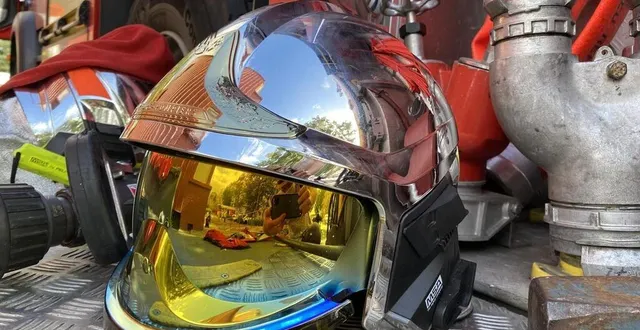 photo  le feu a pris dans une maison à gréez-sur-roc dans la sarthe, ce lundi 23 août 2021. sans faire de victime.  &copy;  ouest-france 