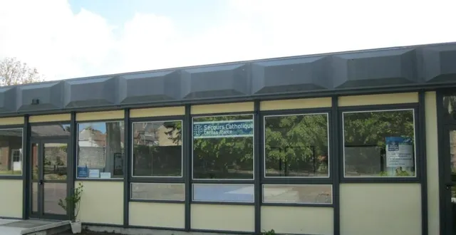 photo  les nouveaux locaux du secours catholique.  &copy;  ouest-france 