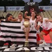 photo les rennaises aurore pautou, arzhelenn chavoutier, gaëlle chabrier et yulizh teillère, championnes de france de basket 3x3.