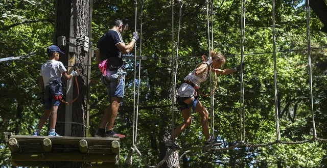 photo  depuis son ouverture en 2004, tépacap a bien grandi et propose une multitude d’activités outre l’accrobranche.  &copy;  archives le maine libre - denis lambert 