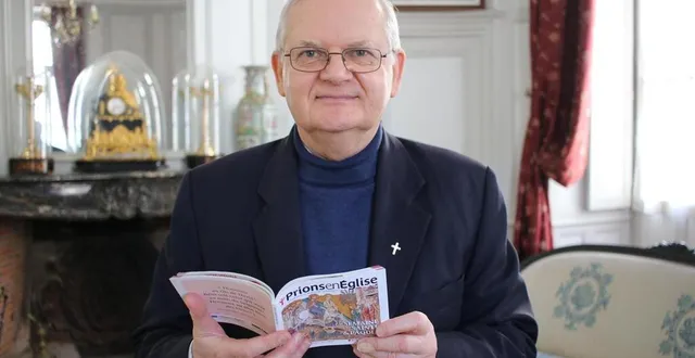 photo  une messe d’au revoir pour le père cléret.  &copy;  archives ouest-france 