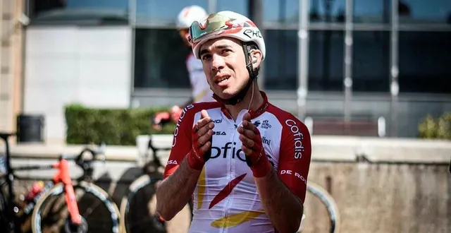 photo  nicolas edet se remet de sa blessure à l’humérus, avant de rejoindre arkea-samsic, en 2022. il était chez cofidis depuis 2011.  &copy;  cofidis 