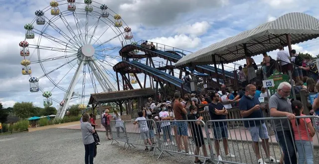 photo  la nouveauté 2021 de papéa, une grande roue qui représente un investissement de plus d’un million d’euros.  &copy;  ouest-france 