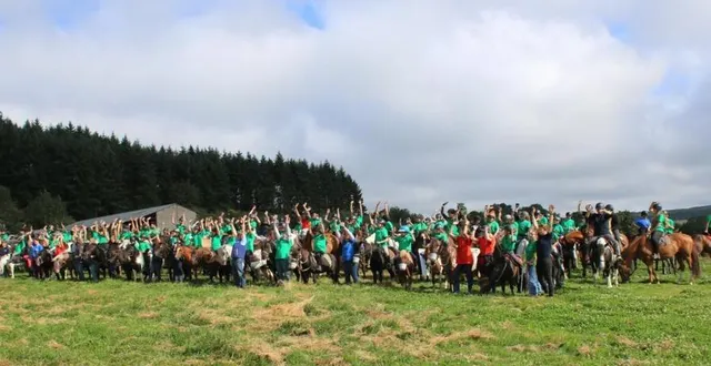 photo  organisateurs, bénévoles, moniteurs et cavaliers, se sont tous donné rendez-vous en 2022, pour de nouvelles aventures.  &copy;  le maine libre 