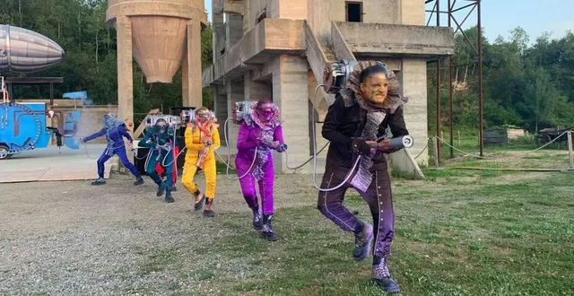 photo  la comédie burlesque « co2 mon amour » est présentée tous les soirs à 21 heures à la citadelle des anges.  &copy;  bruno morscheidt 