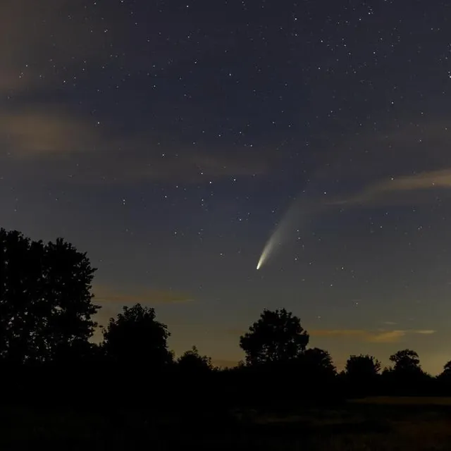 photo la nuit des étoiles, le 6 août 2021, organisée par le club d’astronomie de le mans université et l’abbaye de l’épau.  ©  ouest-france