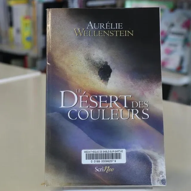 photo la couverture du « désert des couleurs » d’aurélie wellenstein  ©  ouest-france