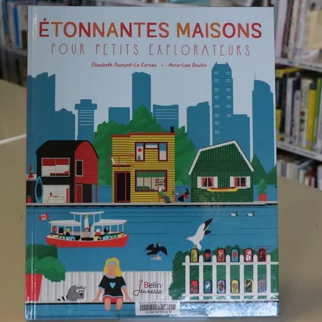 photo la couverture d’« étonnantes maisons » d’elisabeth dumont-le cornec  ©  ouest-france