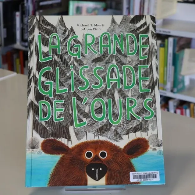 photo la couverture de « la grande glissade de l’ours », de richard t. morris et leuyen pham  ©  ouest-france
