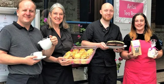 photo  le restaurant bella’s tea room a ouvert ses portes jeudi 22 juillet 2021, à bagnoles-de-l’orne.  &copy;  ouest-france 