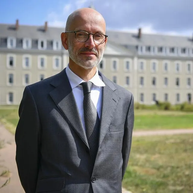 photo mathias bouvier a pris ses fonctions d’inspecteur d’académie le 20 août 2021.  ©  photo le maine libre yvon loue