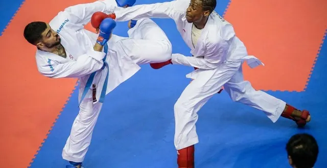 photo  dnylson jacquet (à droite) n’a pas été sélectionné pour les jeux olympiques de tokyo.  &copy;  aurélien morissard - ffk 