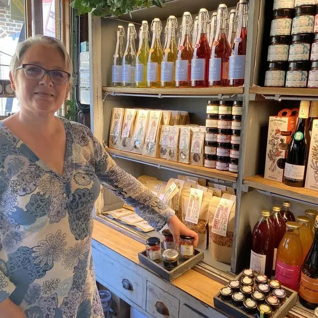 photo épicerie fine en plein cœur du village pittoresque de thoiré-sur-dinan.  ©  ouest-france