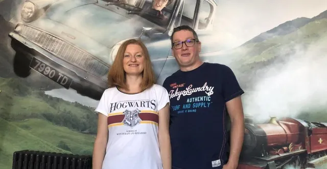 photo  faye-l’abbesse, lundi 6 septembre. anna et grégory bacouel dans l’une des chambres d’hôtes inspirée de harry potter.  &copy;  co-dominique cadu 