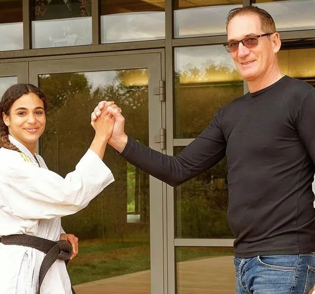 photo leïla heurtault et didier moreau ont malgré tout vécu une belle aventure olympique.  ©  dominique breugnot