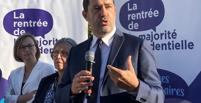 photo  christophe castaner a ouvert les journées parlementaires du groupe majoritaire la république en marche (lrem).  &copy;  ouest-france 