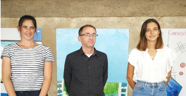 photo  karine drezet, frank landel, et maéva maillet.  &copy;  ouest-france 