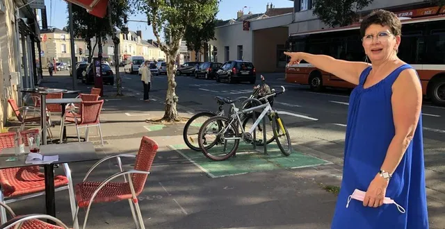 photo  ?chantal rousseau, avenue cordelet : « on va essayer de se battre pour avoir un dédommagement » pendant les travaux.  &copy;  le maine libre 