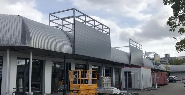 photo  marie-blachère et mangeons frais vont ouvrir mi-octobre 2021 dans le quartier vauguyon au mans.  &copy;  le maine libre 