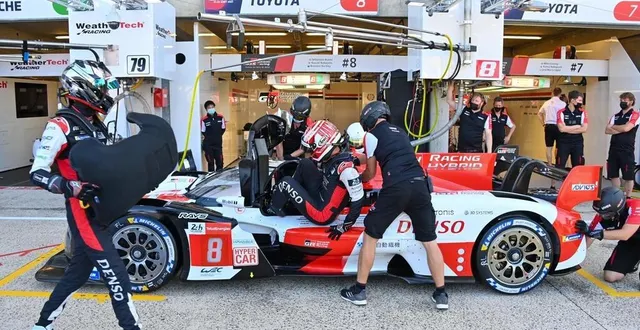 photo  la toyota gr010 hypercar a remporté les trois premières courses de la saison en championnat du monde d'endurance.  &copy;  daniel fouray / ouest-france 