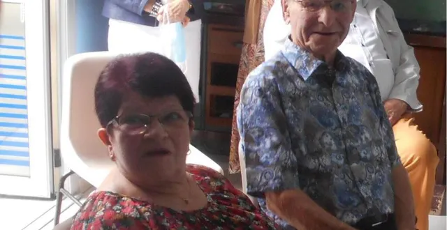 photo  de nouveaux, ginette et jacky berthelot se sont dit « oui ».  &copy;  ouest-france 