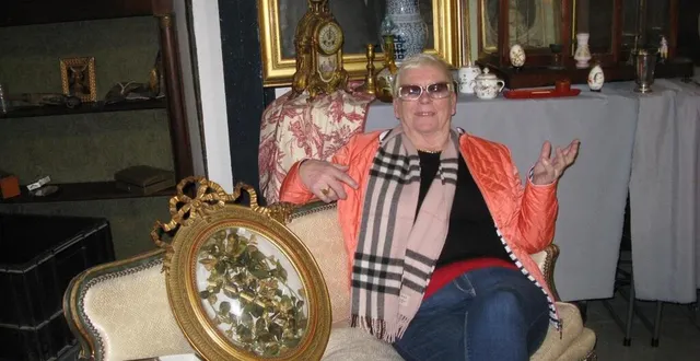 photo  dany saulnier est décédée vendredi 13 août, elle laisse un grand vide dans le monde de la brocante… mais pas seulement.  &copy;  archives ouest-france 